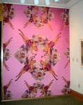 Diva Wallpaper,"Diva" - "Tropicalism" exhibit Jersey City Museum, New Jersey
wall paper - digital image  .  7' X 9'
September 2006 thru January 2007