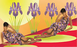 "Morena"   digital image    2006